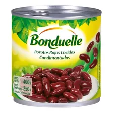 Porotos Rojos Bonduelle 400 Gr. Pack X 9 Unidades