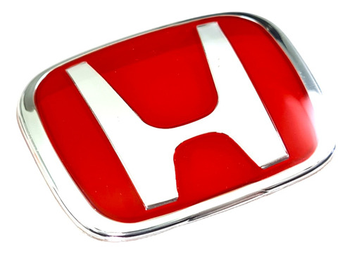 Emblema Honda Civic Volante 50mm Rojo 2006 - 2021 Foto 9