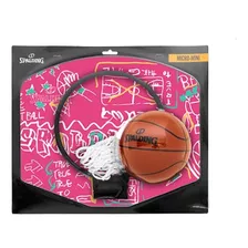 Tablero Mini Spalding Pelota Basketball Puerta Mvd Sport