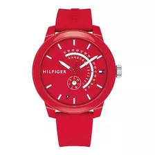 Reloj Tommy Hilfiger 1791480 Silicón Rojo Hombre