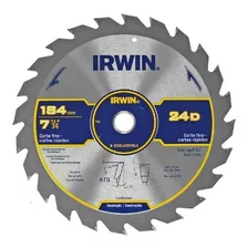 Disco Widia P/madera 7.1/4 - 184mm. Irwin 24 Dientes