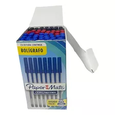 Caneta Paper Mate 1.0 Cx C/ 60 (30 Azul/15 Preta/15 Verm)