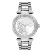 Relógio Olivia Burton Feminino Floral Aço 24000042