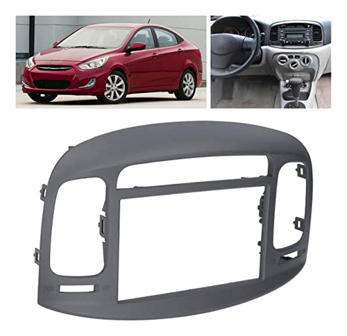 Kit De Fascia De Radio Estreo De Coche Acouto Para Hyundai Foto 5