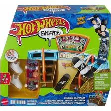 Hot Wheels Skate Park Mattel Stadium Skate Llega Hoy Flex