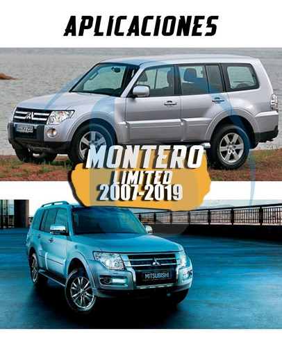 Tirn De Arrastre Mitsubishi Montero Limited 2007-2019 Negro Foto 6