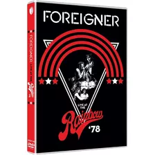 Dvd Foreigner Live At The Rainbow 78