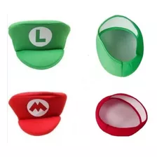  Gorro De Mario Bros Y Luigi Para Adulto Y Niños 