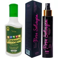 Gel Combate Dores Fitogel + Rosa Selvagem Estrias Foliculite