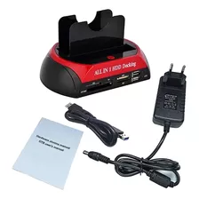 Docking Station 2.0 Ide-sata-2,5-3,5 Lector Memorias Usb