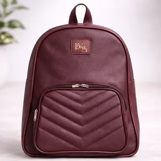 Mochila Doll Media Marrom Feminina Estilosa Dia A Dia Luxo