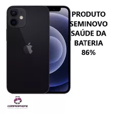 iPhone 12 Mini 64gb Preto - Excelente - Usado