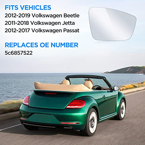 Espejo Derecho Compatible Con Volkswagen Beetle/jetta/passat Foto 3