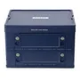 Cajon Plegable Con Tapa Bremen 48x38x30 Cm 20kg/47l 8636 Dgm Azul
