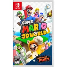 Super Mario 3d World + Bowser's Fury - Switch - Midia Fisica