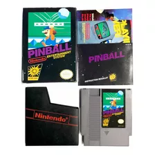 Pinball - Juego Original Nintendo Nes Cib Manual Póster