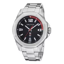 Reloj Para Hombre Nautica Naptbf Naptbf104 Plateado