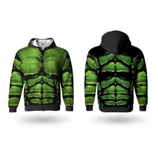 Moletom Jaqueta Blusa Hulk 