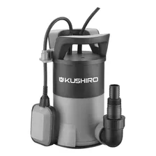 Electro Bomba Sumergible Agua Turbia Pozo 1hp 10m Cable Pro Color Gris Oscuro