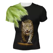 Playera Deportiva Sublimada Full Leopardo Ak