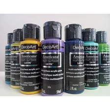  Tinta Americana Decoart Multi Surface - Escolha 8 Cores