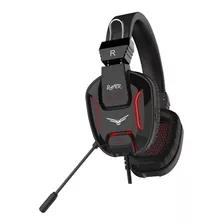 Audífonos Con Mic Gamer Naceb Raptor Na-0312 Alambrico Negro