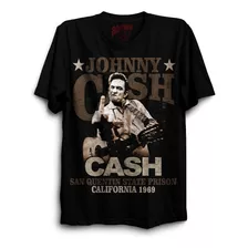 Camiseta - Johnny Cash - San Quentin State Prison