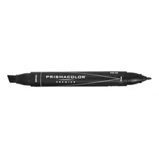 Sanford Prismacolor Chisel/fine De Doble Art Marker, Negro Color Black