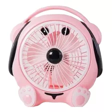 Ventilador Escritorio Mesa Niño Niña Azul Y Rosa 