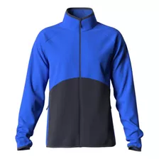 Polerón Hombre Essential Warm Fz Mid M Azul Salomon