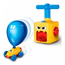 Brinquedo Bexiga Car Lançador 2 Carrinhos Balão Ar Fenix