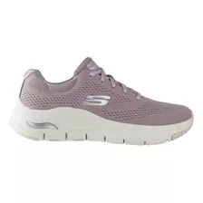 Tenis Para Mujeres Skechers Arch-fit 149057 Mauve Air Cooled