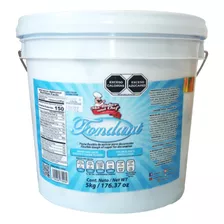 Fondant Ma Baker Sabor Nata Coco Blanco 5 Kg.