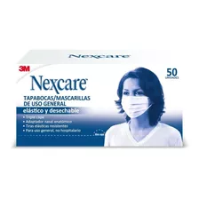 Tapabocas De Uso General Nexcar Color Blanco