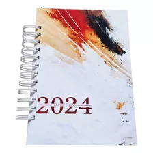 Agenda Personalizada 2024 - Datada (1 Dia Por Pagina)