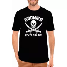 Camiseta The Goonies - Never Say Die! Tam G 100% Algodão