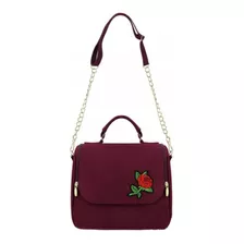 Bolsa Bowling Nueva Imagen Lupita Diseño Liso De Sintético Cabernet Buck Con Correa De Hombro Cabernet Asas Color Cabernet