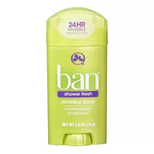 Desodorante Antitranspirante Sólido Ban Shower Fresh 73g