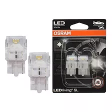 Par Lâmpada Led T20 W21 5w Osram Ledriving 6000k W3x16q 7515