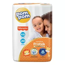 Fraldas Pom Pom Protek Proteção De Mãe Xg