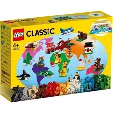 Kit De Construcción Lego Classic Alrededor Del Mundo 11015
