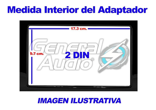 Frente Para Estreo 2 Din Ford Windstar 1999 A 2003 Fmk552 Foto 2