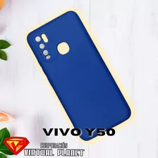 Estuche Funda Carcasa Protector De Cámara Vivo Y50 + Obsequi