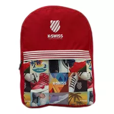 Mochila K-swiss Kaliforniared Kalifred Original Porta Laptop