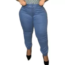 Calça Jeans Jogger Feminina Plus Size Promoção Lançamento