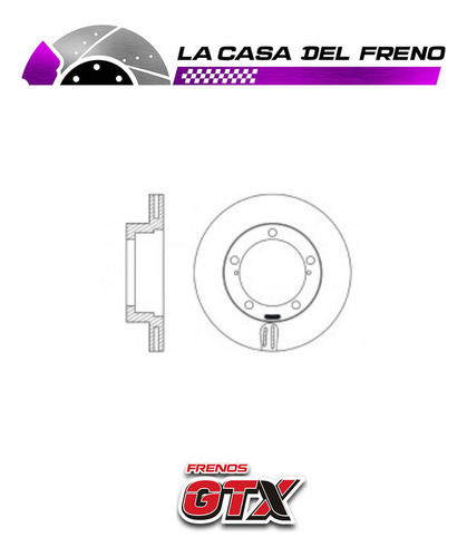 Par Disco Freno Del Toyota Sequoia Usa 4.7 2009 2uz-fe-uck60 Foto 5