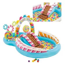 Piscina Infantil Playground Candy Zone - 374 Litros - Intex