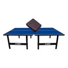 Mesa Ping Pong Mdp 15mm Olimpic 1013 + Capa P/ Mesa Aberta