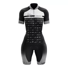 Maillot Ciclista Una Sola Pieza/tejido Corto Lycra Mujer