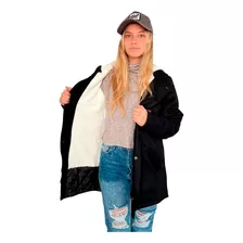 Customs Ba Camperas Mujer Campera De Jean Corderito Importad